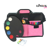 LipStick Tools 18-Inch Multi-Purpose Zip-Top Pink Storage Wide Mouth Tool Bag.